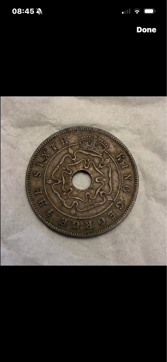 Vintage Southern Rhodesia One Penny - Image 1