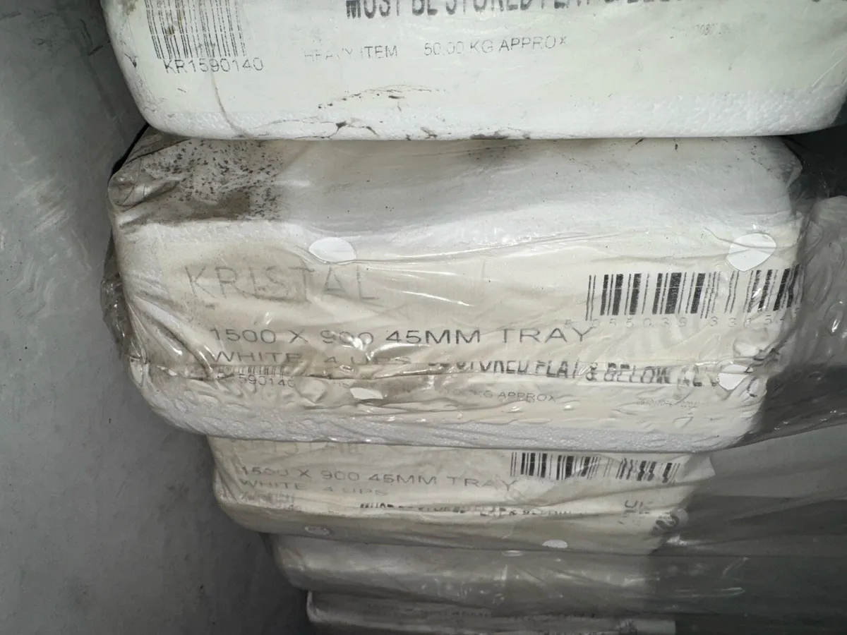 Brand New Kristal Shower tray 1500 x 900mm - Image 2