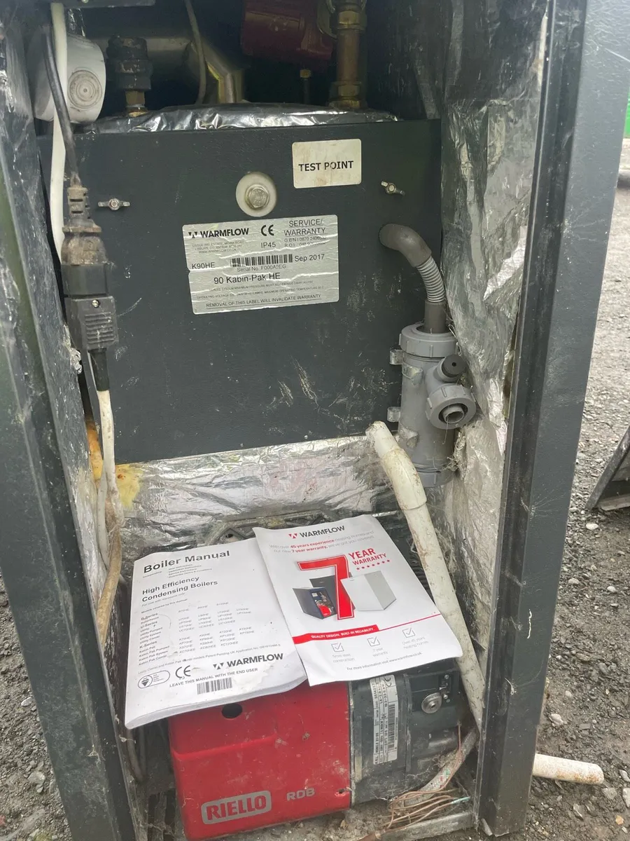 50/90 condensing oil boiler - Image 1