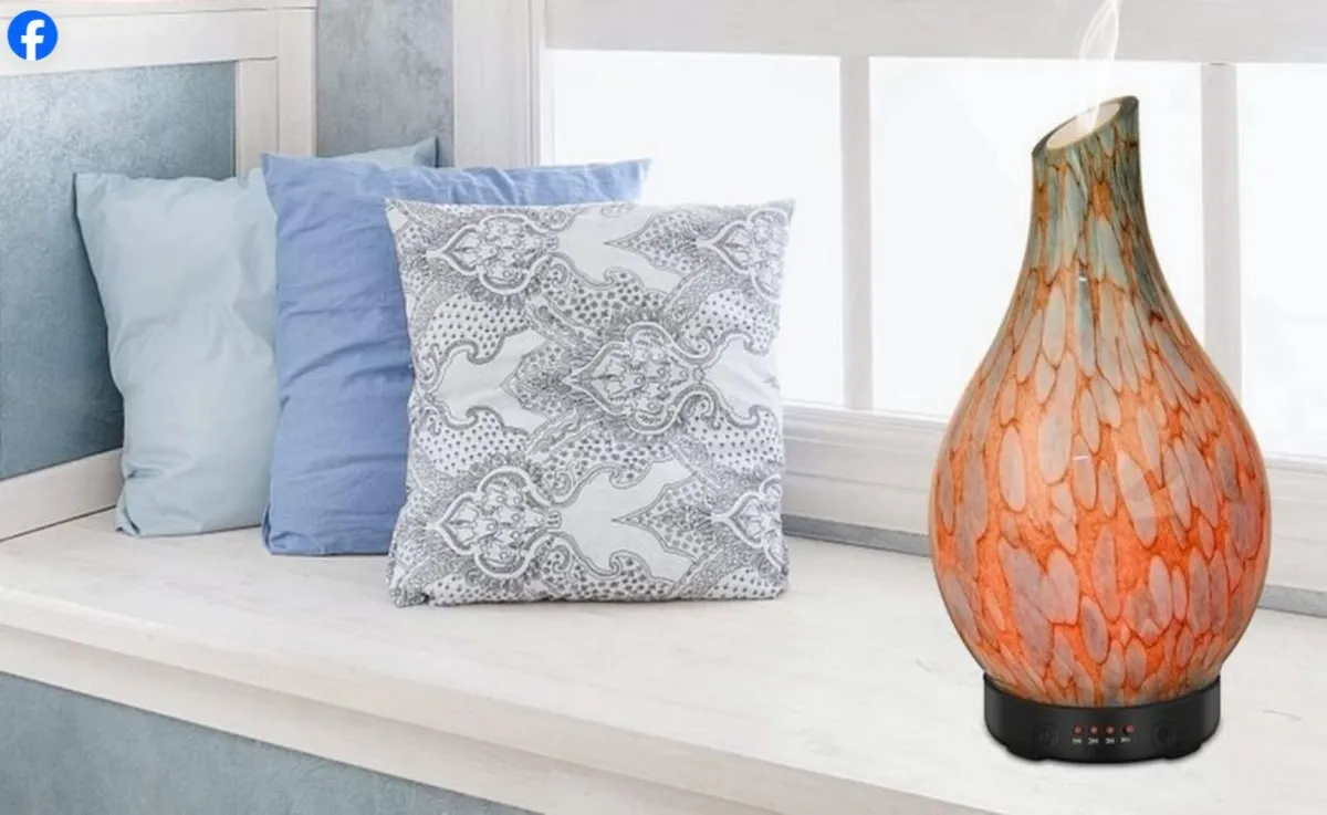 BNIB Glass Essential Oil Diffuser Set+12 Oils - Image 3