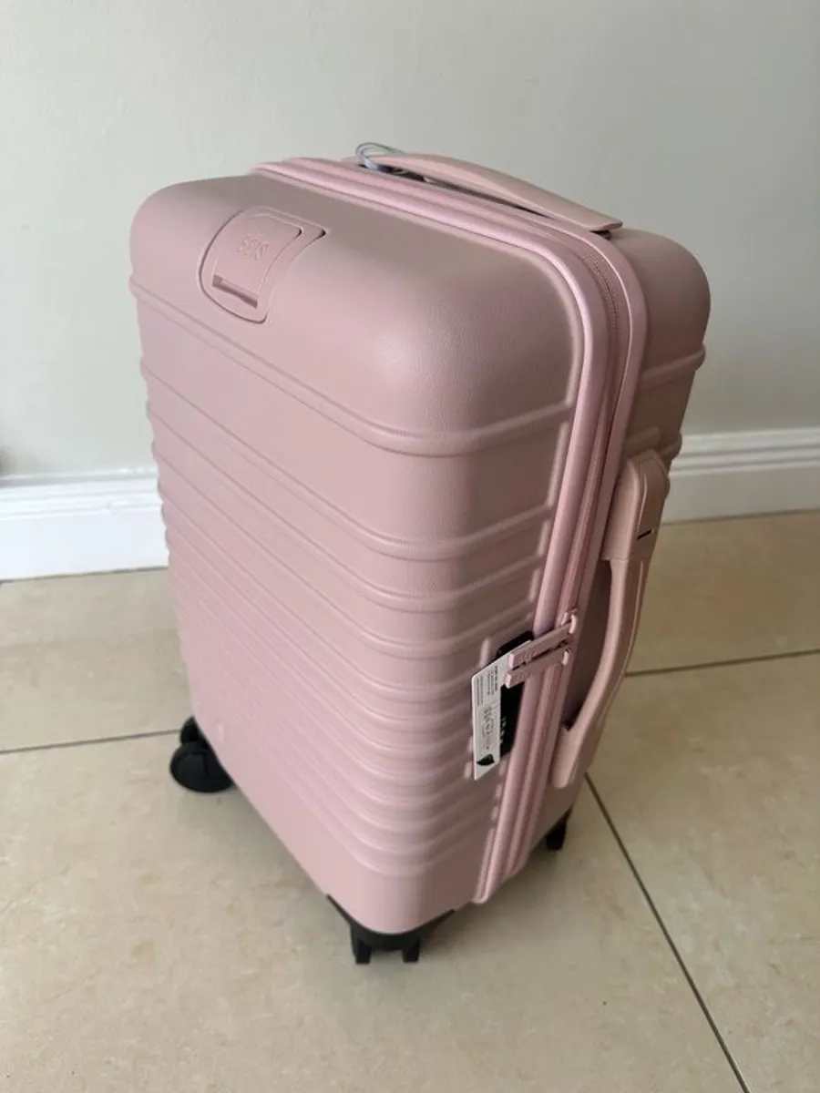 Beis Luggage Roller Carry-On Atlas Pink - Image 1
