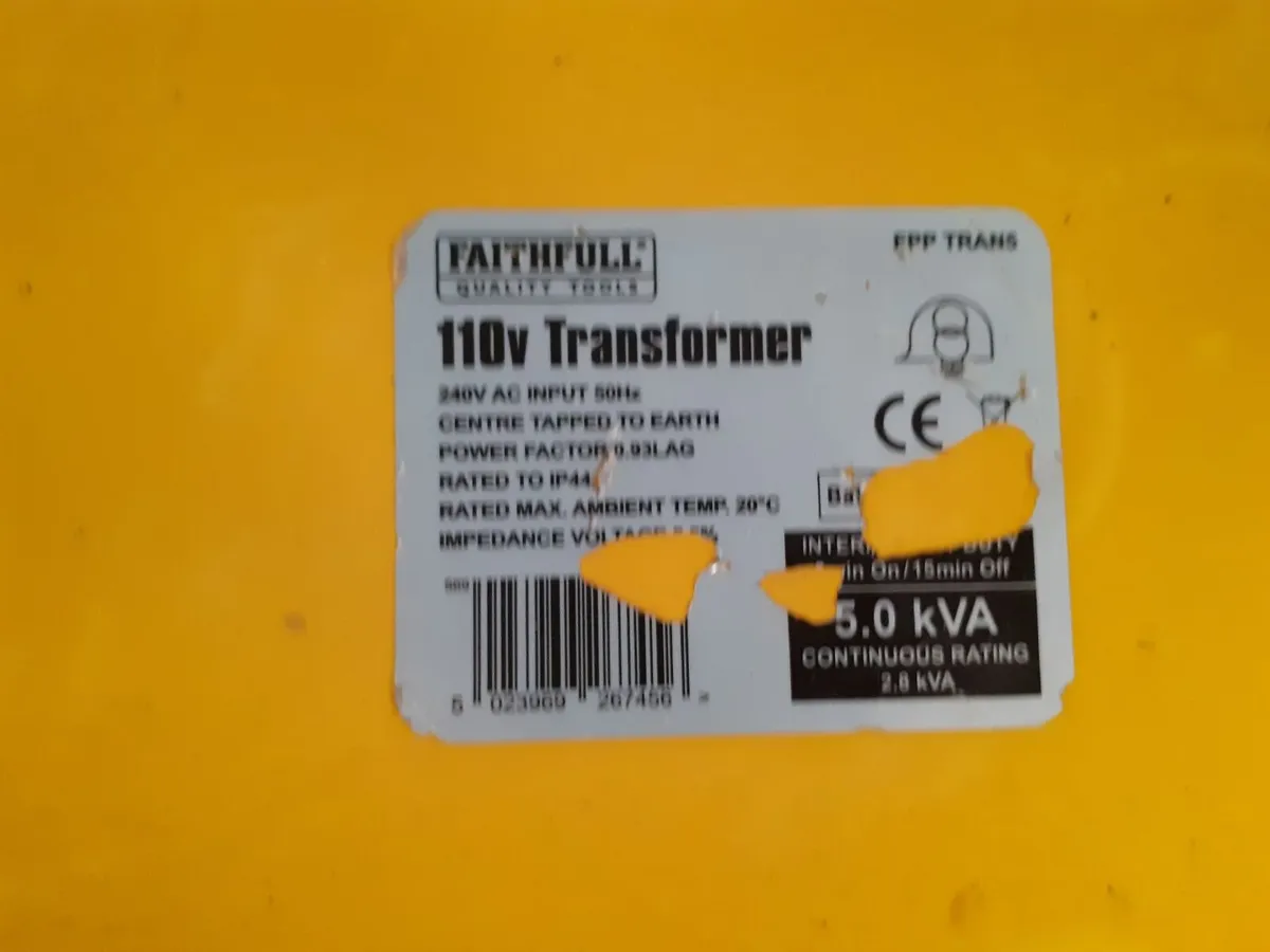 5 KVA HEAVY DUTY TRANSFORMER - Image 2