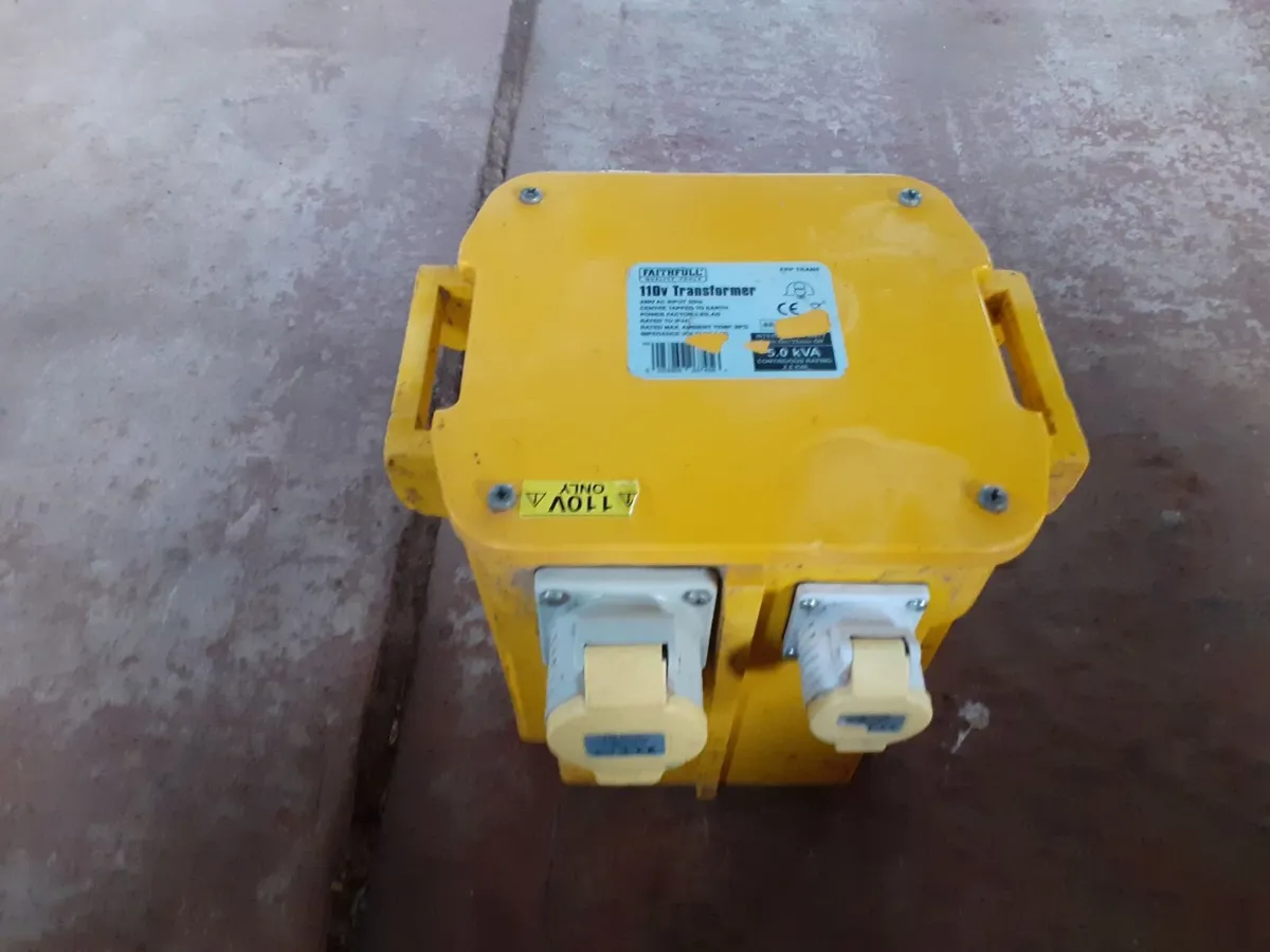 5 KVA HEAVY DUTY TRANSFORMER - Image 1
