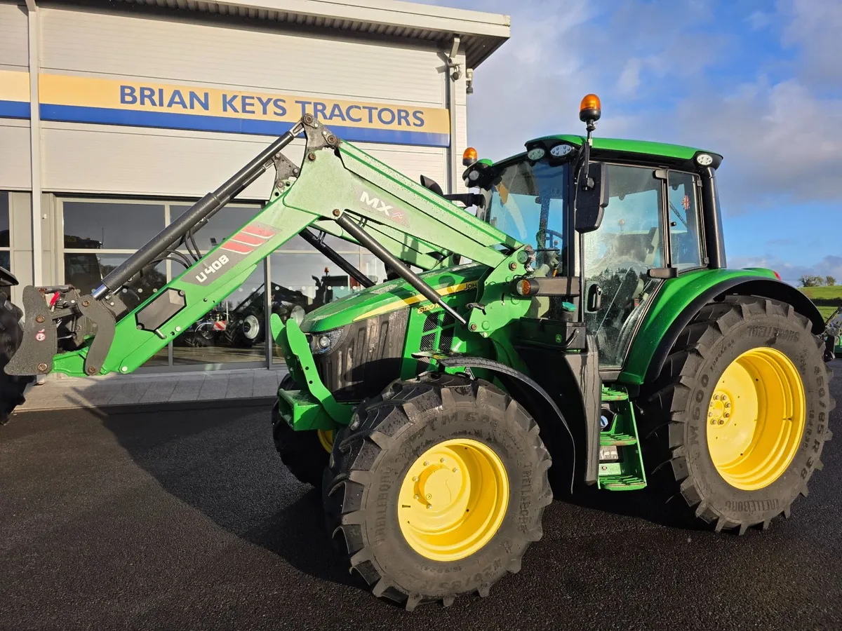 2023 6120M John Deere + MX Loader - Image 1