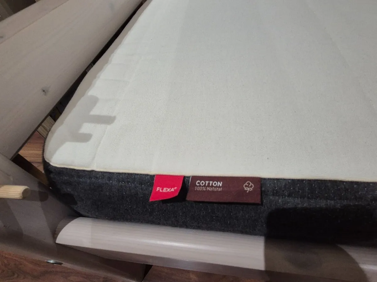 Kids - Flexa single bed with mattress - Image 2