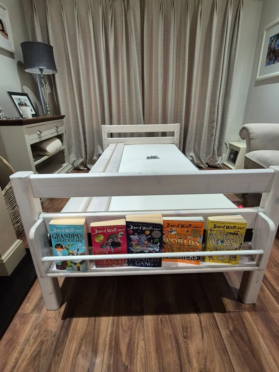 Kids - Flexa single bed with mattress - Image 3