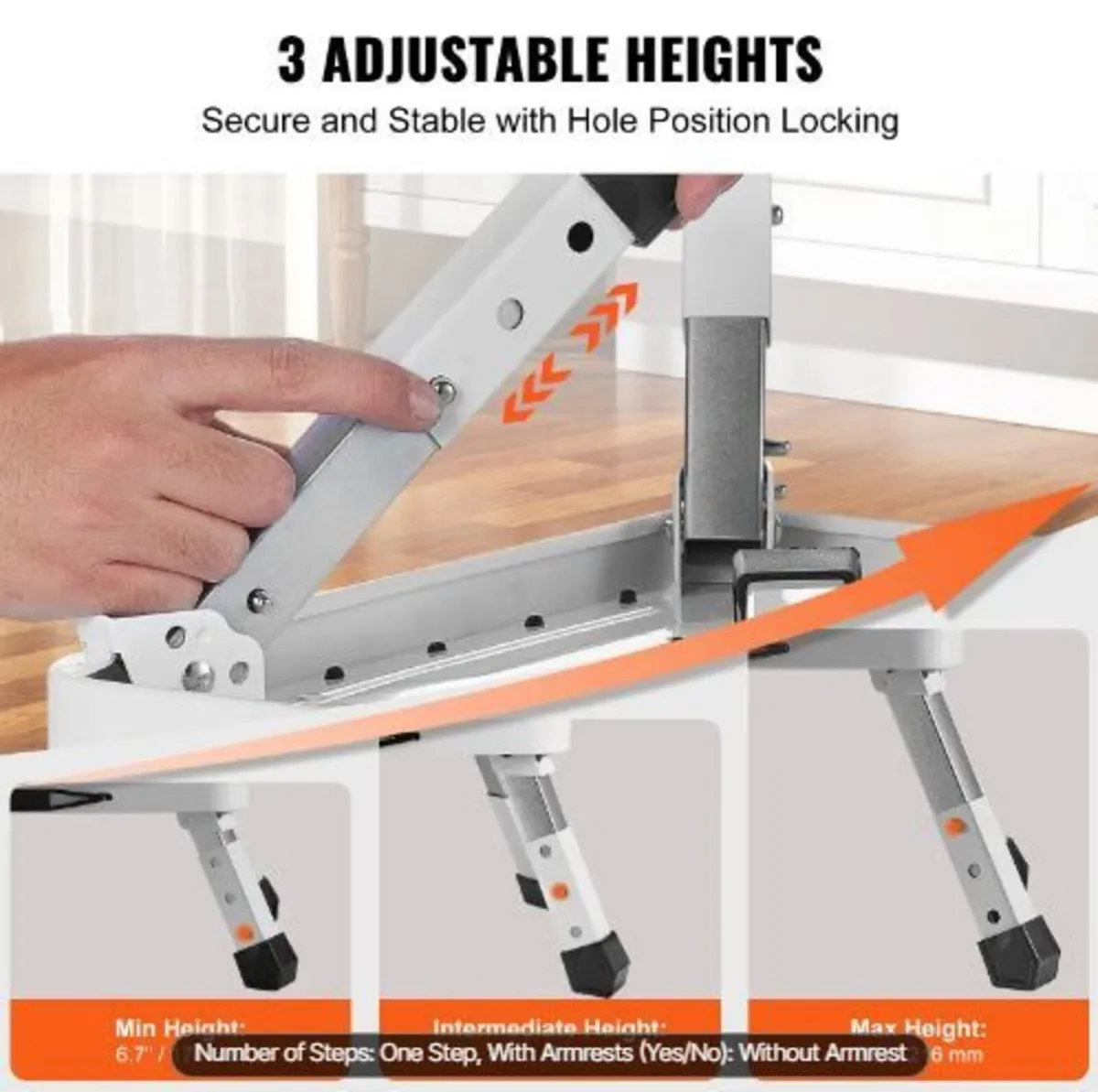 Step Stool 1-Step 150KG Capacity - Image 2