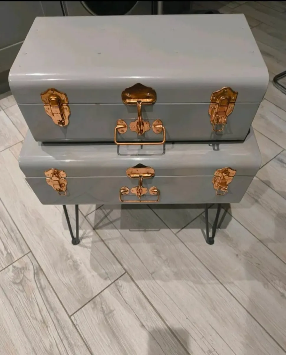 Chests / side table storage trunks - Image 1