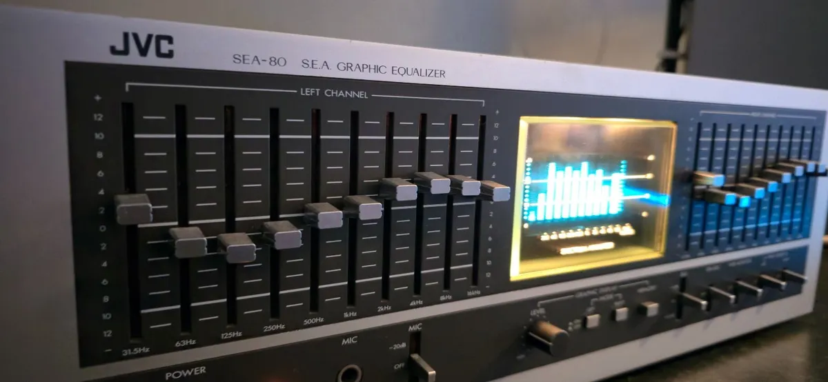 JVC SEA-80 Hi-End GRAPHIC EQUALIZER BEST THE WORLD - Image 4
