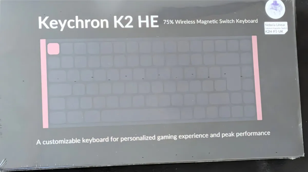 Keychron K2 KE magnetic keyboard (brand new) - Image 1