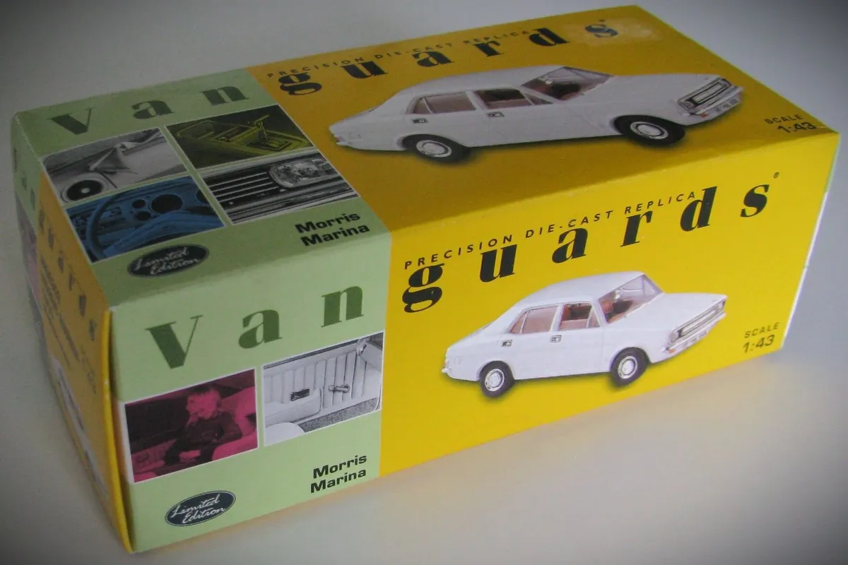 Diecast 1:43 Vanguards - Morris Marina White - Image 4