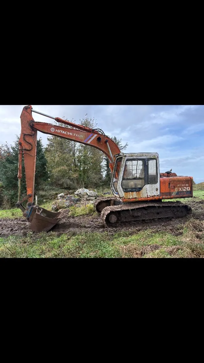 Wanted old hitachi ex120-1 wanted - Image 1