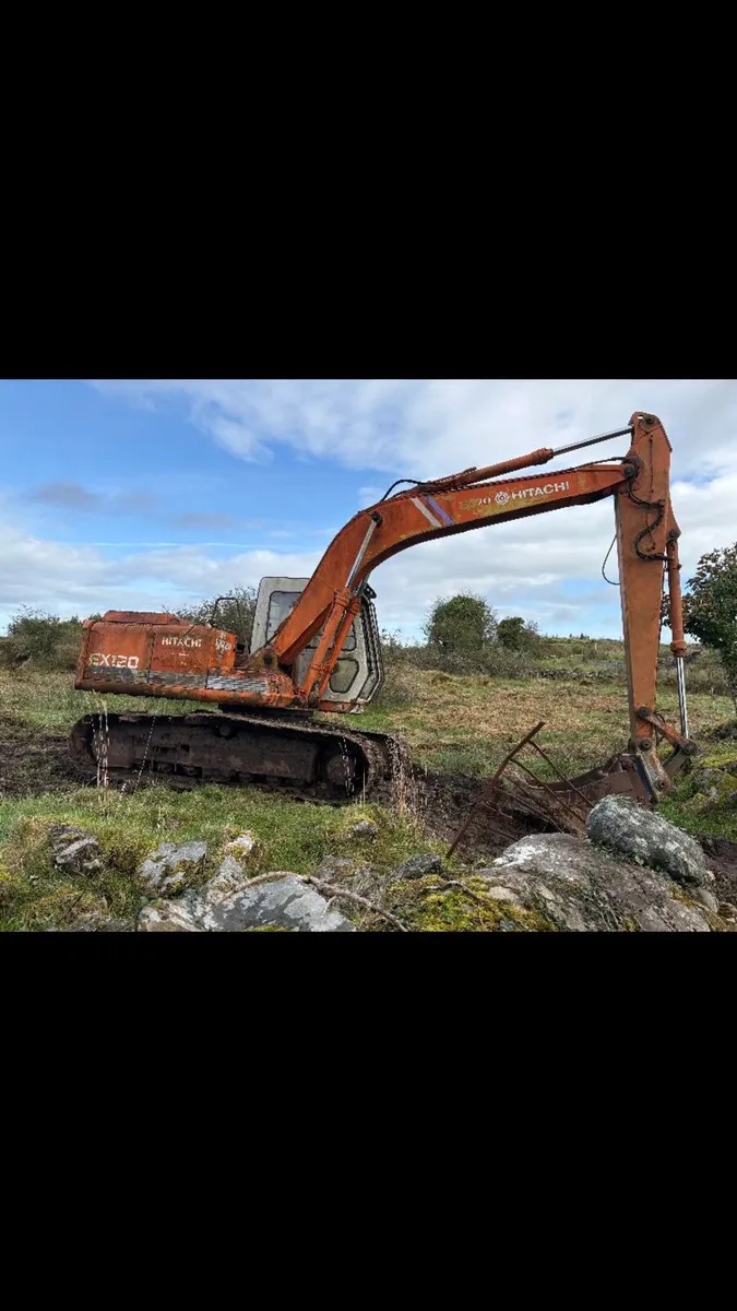 Wanted old hitachi ex120-1 wanted - Image 2