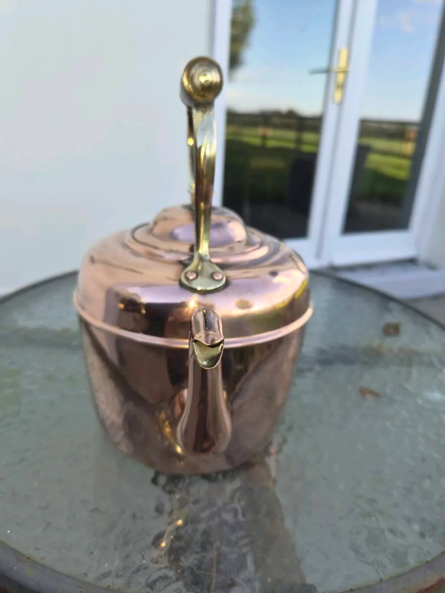 Stunning  copper  kettle - Image 2