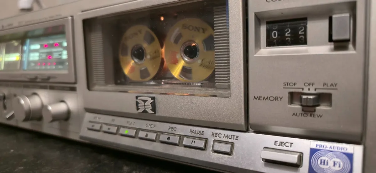 JVC KD-A 66 Hi-End TAPE DECK VINTAGE SERVICED TOP - Image 3