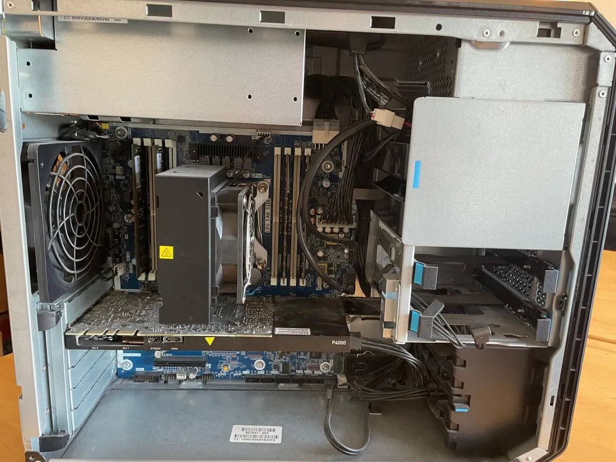 HP Z4 Workstations-Core i9-32GbRam-8Gb Graphics-Va - Image 3