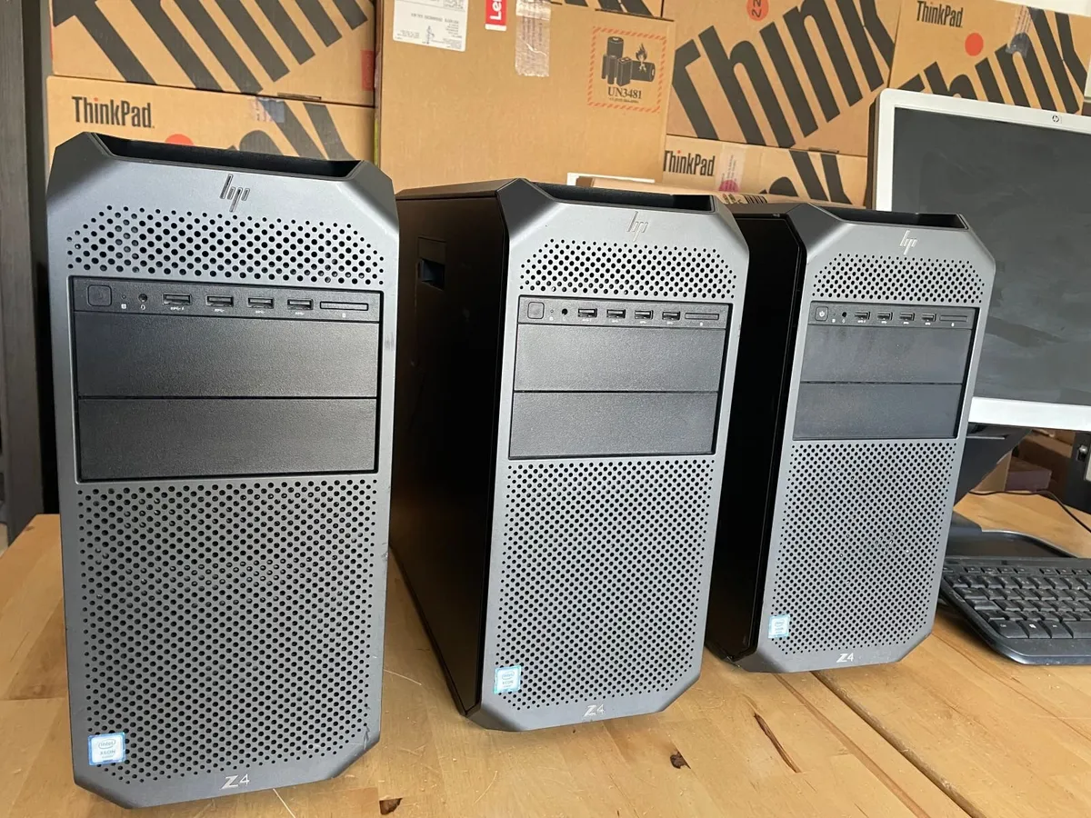 HP Z4 Workstations-Core i9-32GbRam-8Gb Graphics-Va - Image 4