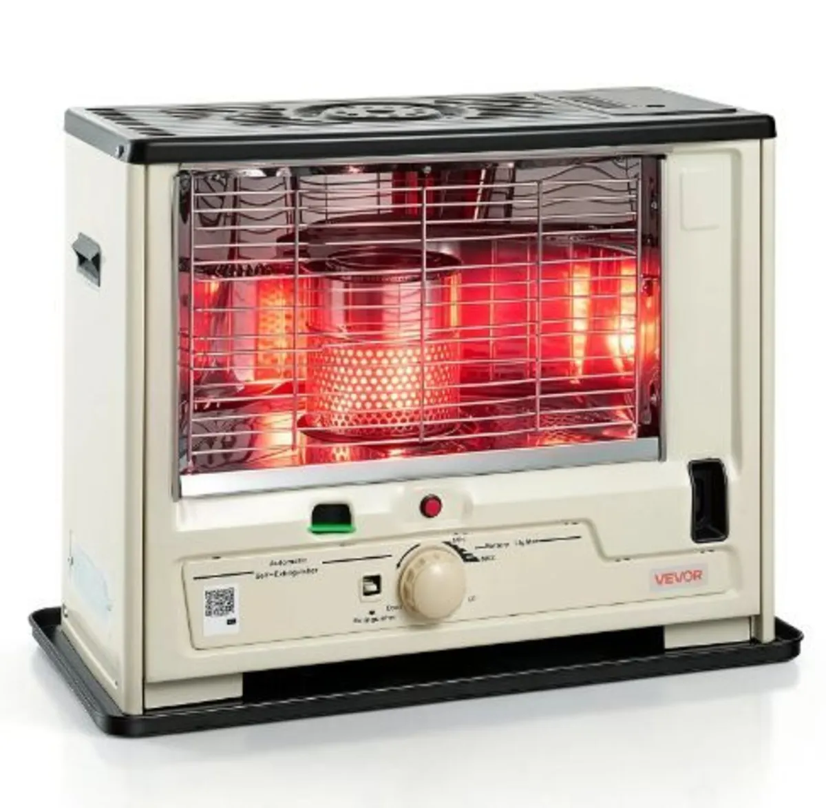 Cordless Radiant Kerosene Heater, 10000 BTU - Image 4