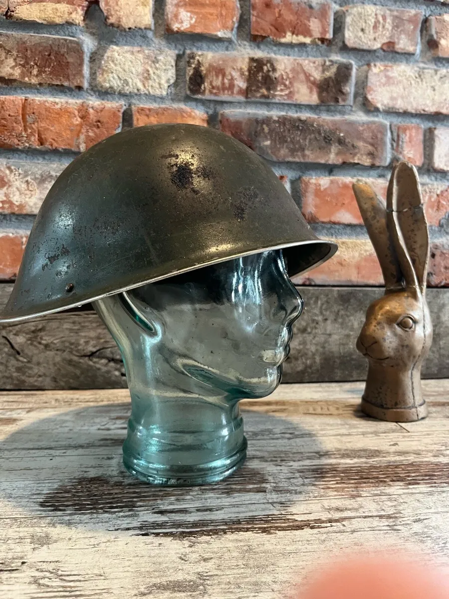 Vintage army helmet - Image 1
