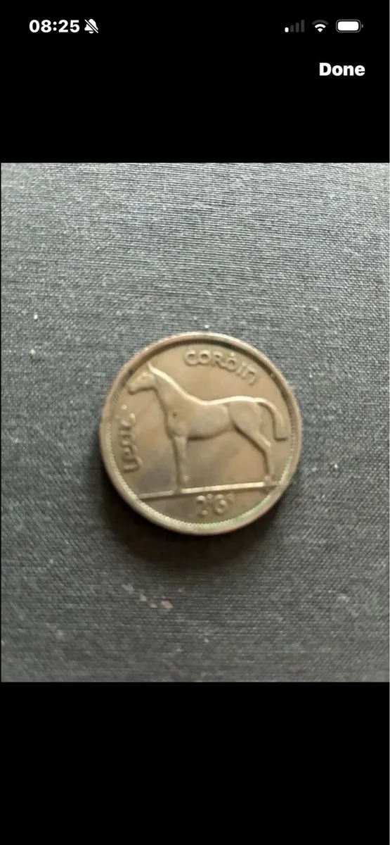 1859 Leath Choroin/ Half Crown - Image 1