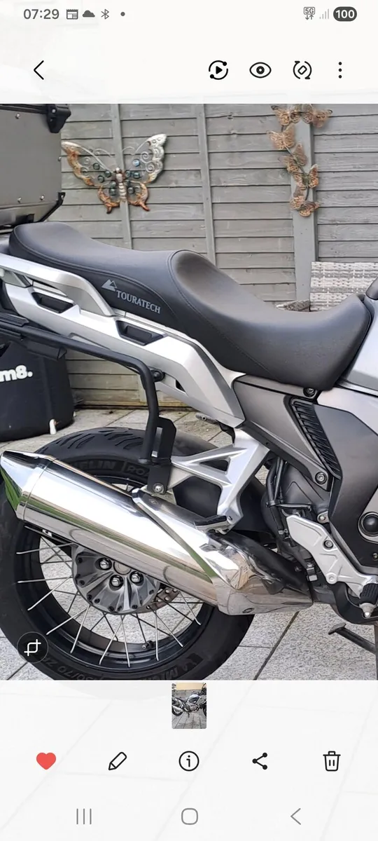 Honda crosstourer comfort seat
