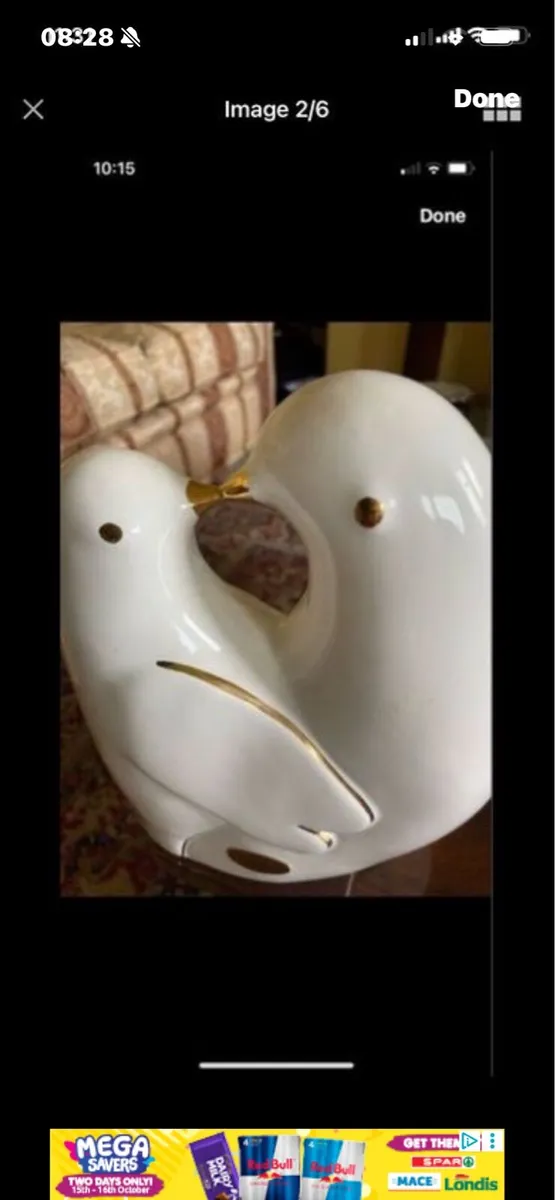 Ceramic Lovebirds - Image 2