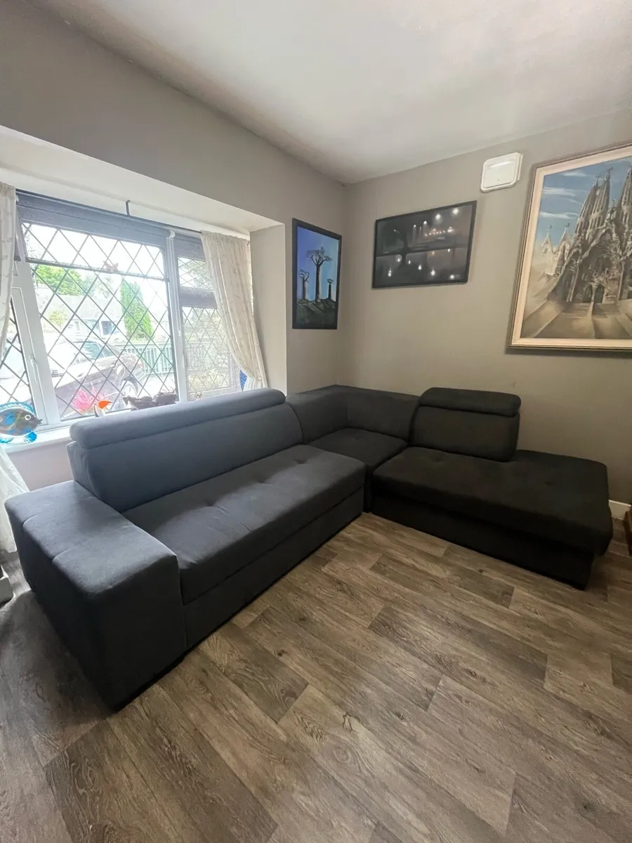 Corner Sofa Bed with Storage - Image 1