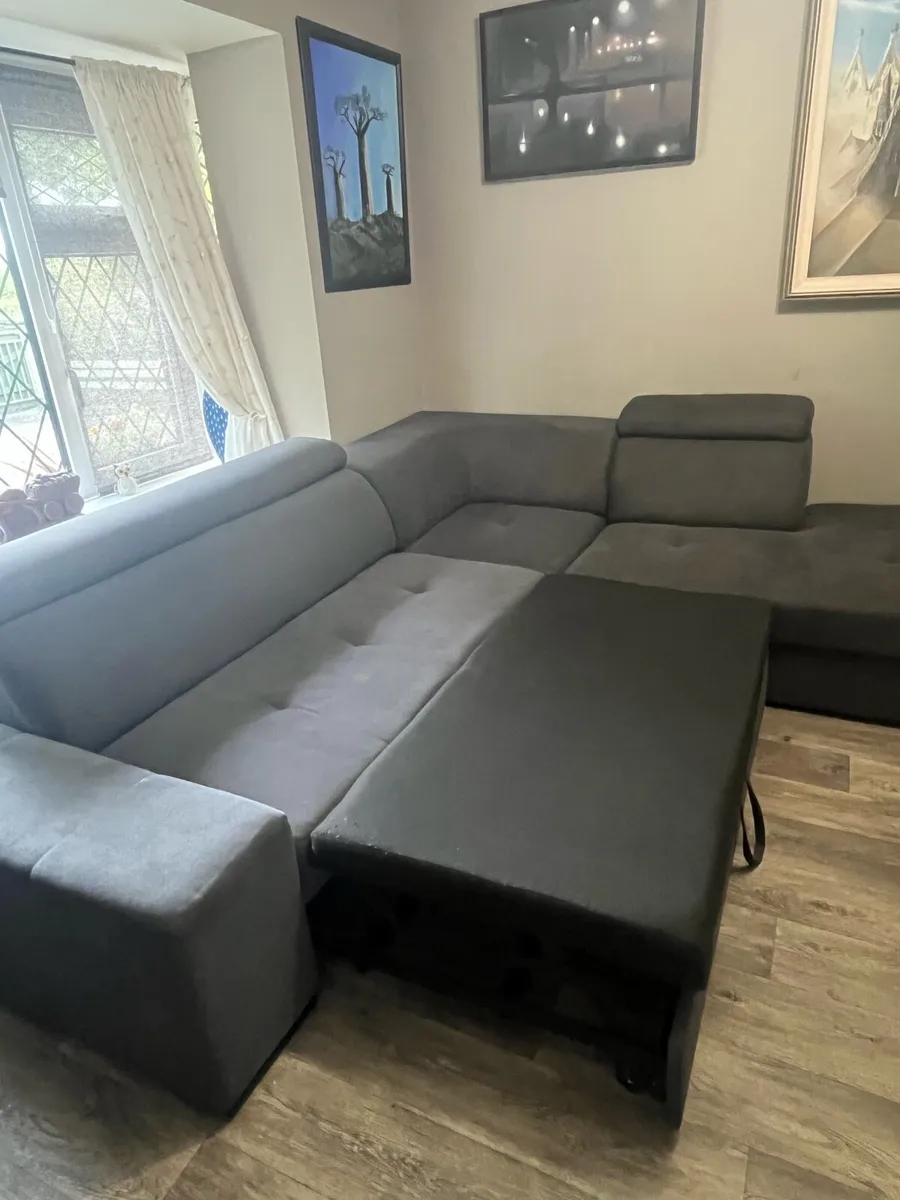 Corner Sofa Bed with Storage - Image 4