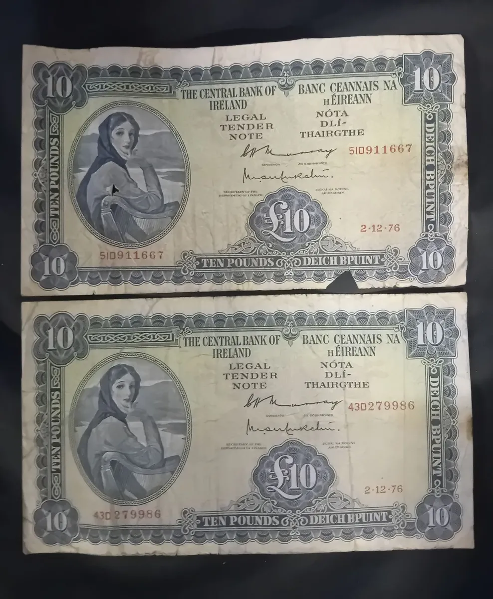 Old Irish banknotes - Image 3