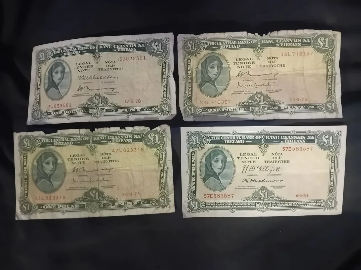 Old Irish banknotes - Image 4