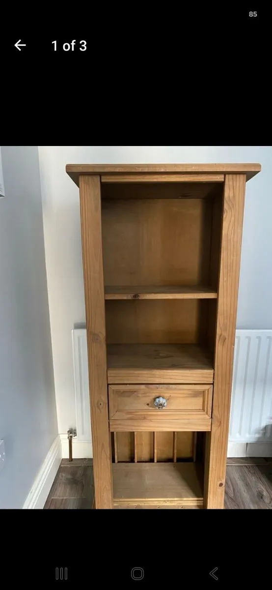Mexican pine book shelf - Image 1