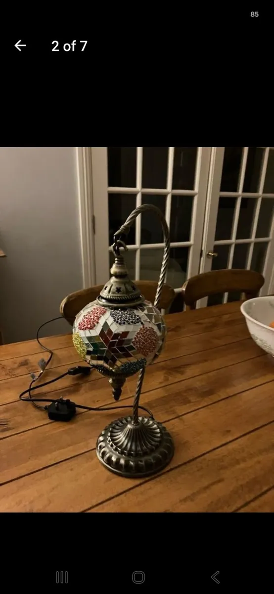 Mosaic Lamp - Image 1