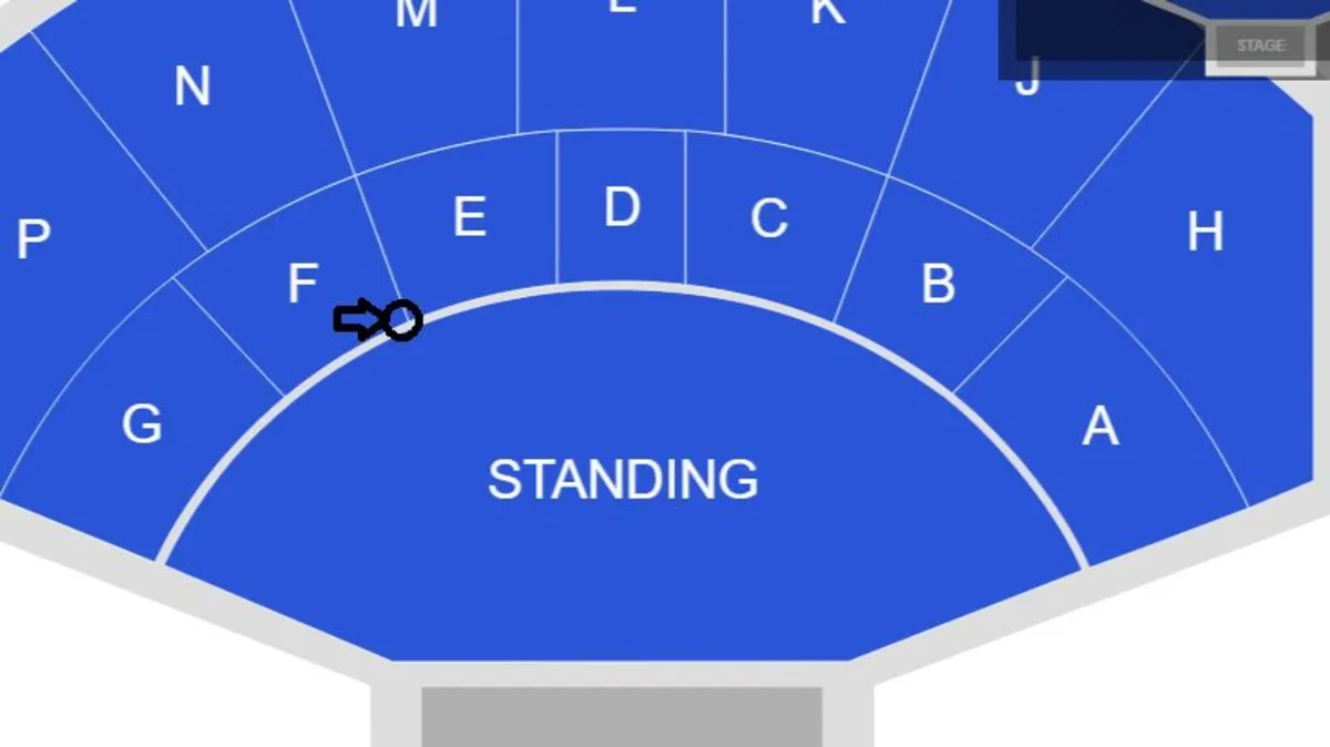 J cole front row seats x 3 - Image 1