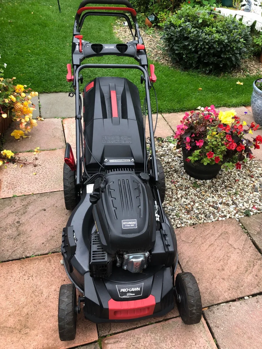 PROLAWN E-START PETROL LAWNMOWER / HYUNDAI ENG. - Image 1
