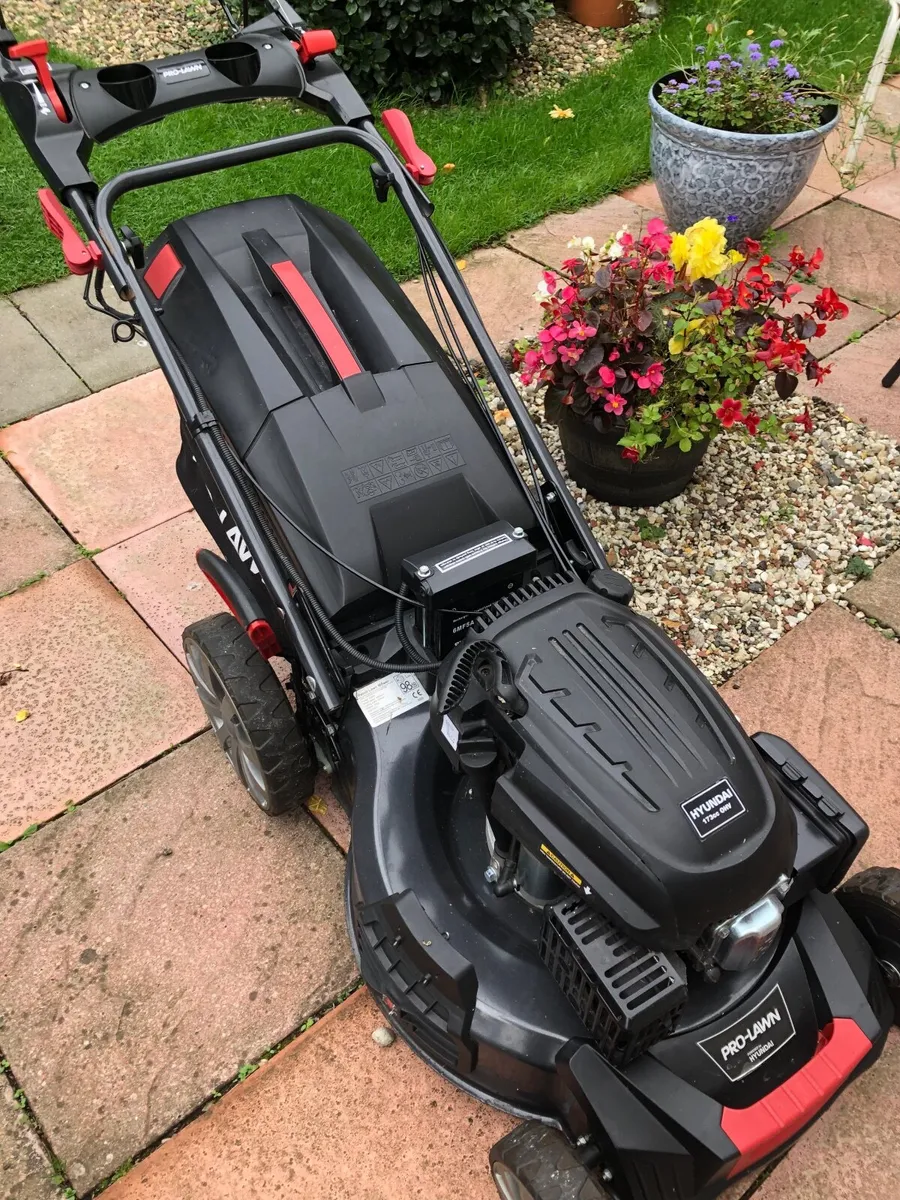 PROLAWN E-START PETROL LAWNMOWER / HYUNDAI ENG. - Image 2