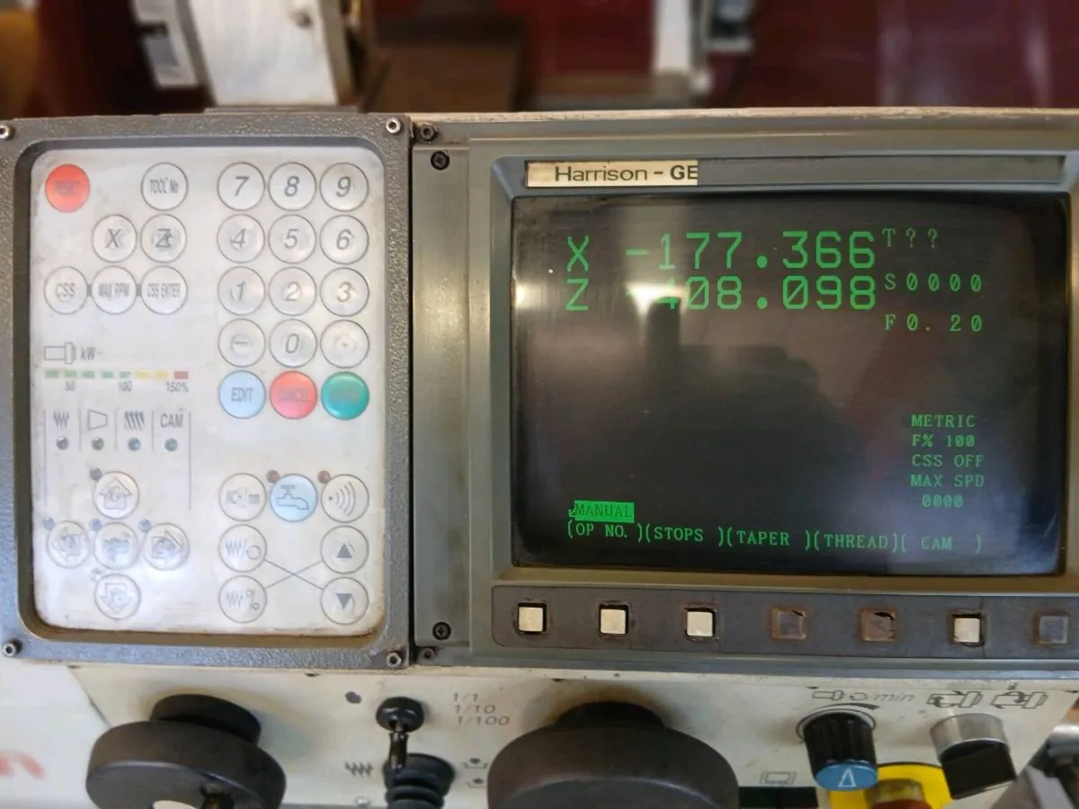 Harrison alpha 400 lathe - Image 2
