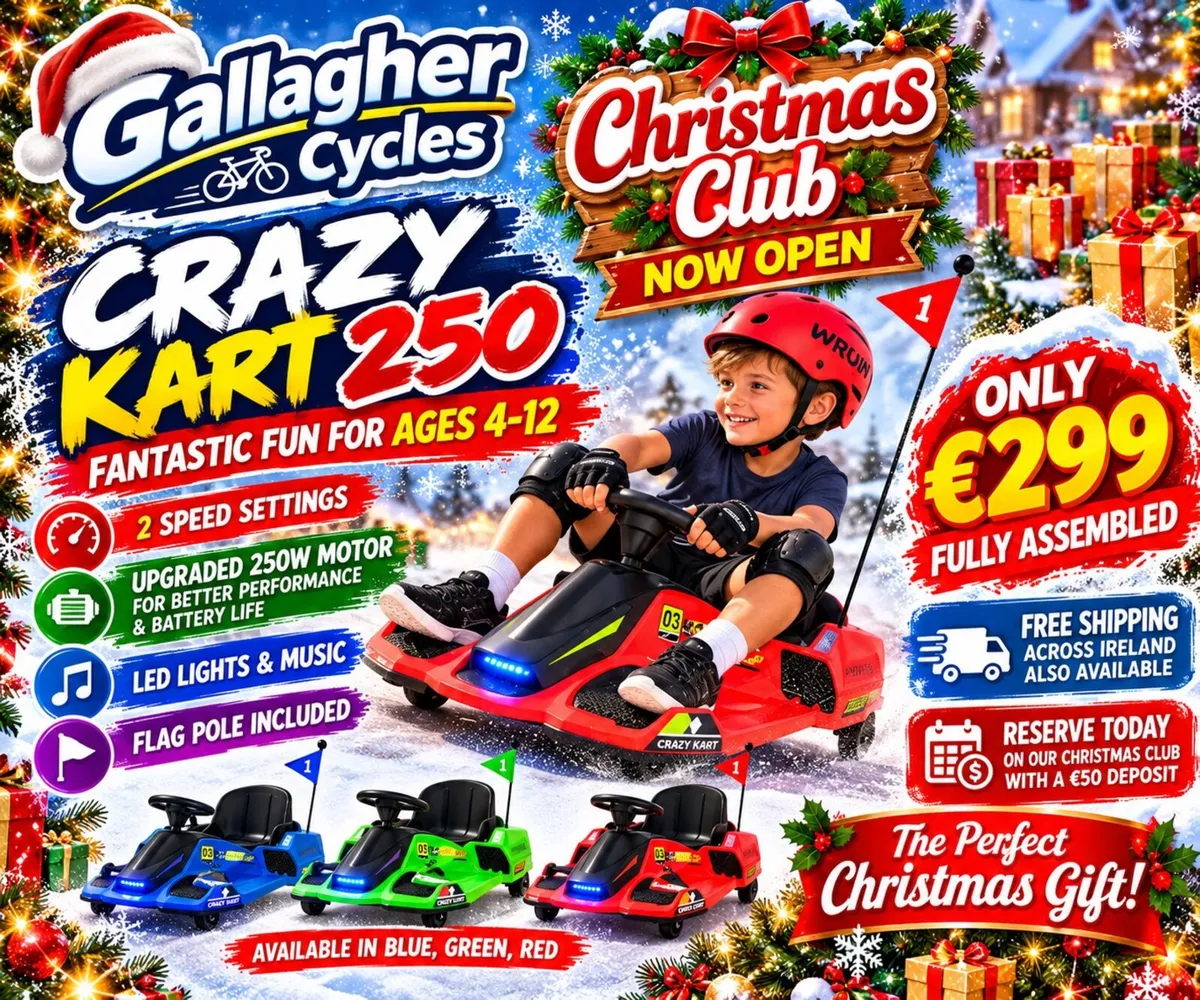 Crazy Kart 250 Electric Drift Kart - Image 2