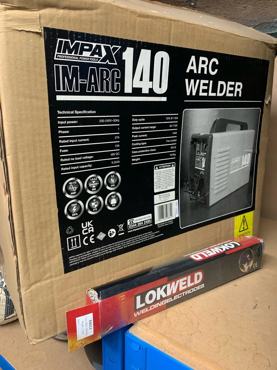 IMPAX IM-ARC140 / 10 / 115 110A ARC WELDER 230V