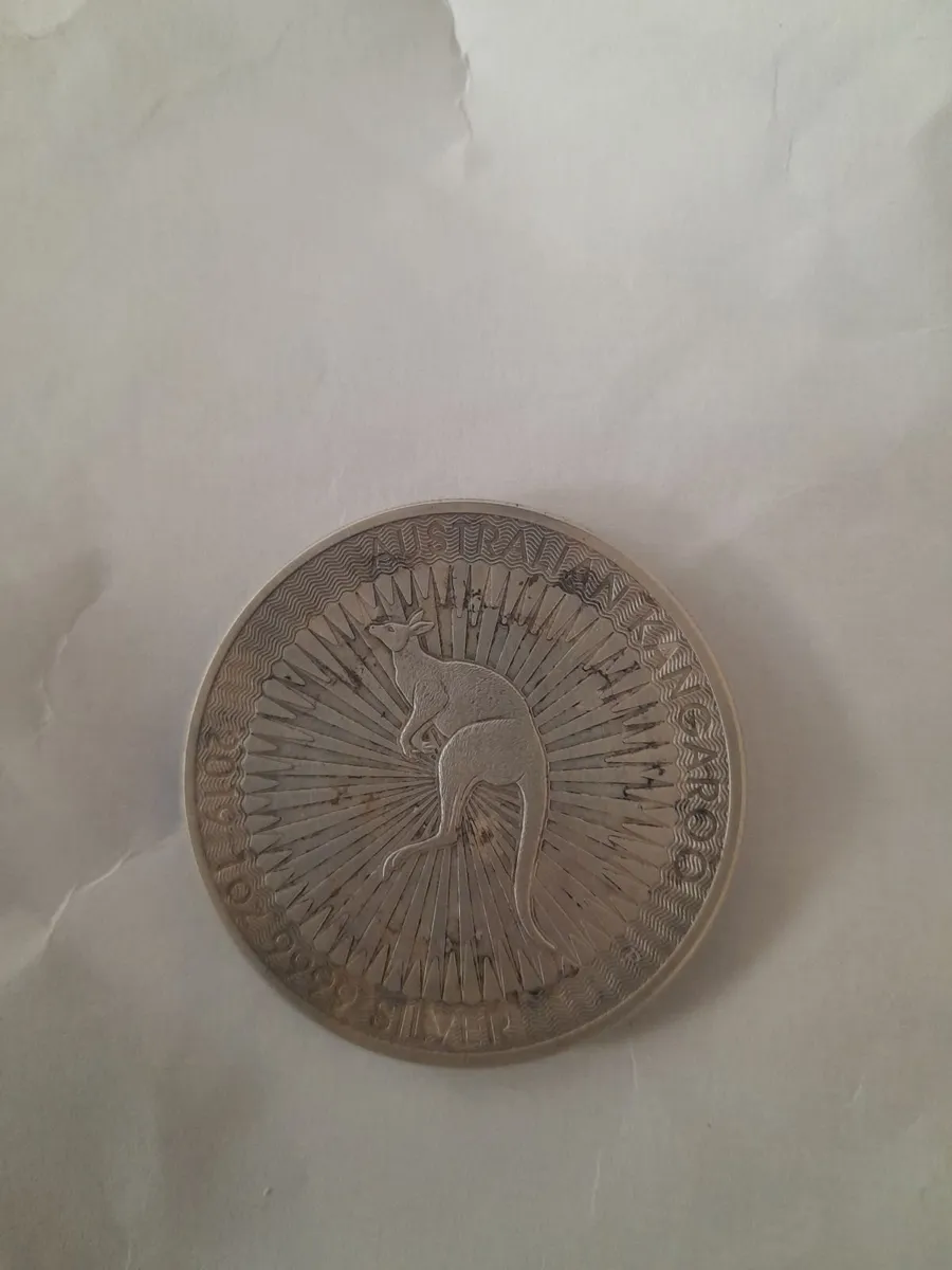 Silver coin - Image 1