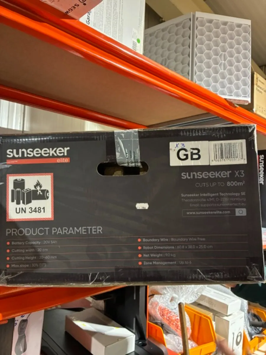 ROBOTIC LAWNMOWER (SUNSEEKER X3) - Image 4