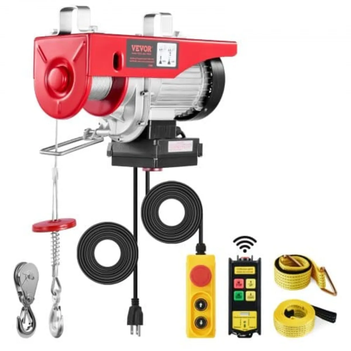 Electric Hoist Crane Winch 598.7 kg 9997.4 cm Wire - Image 1
