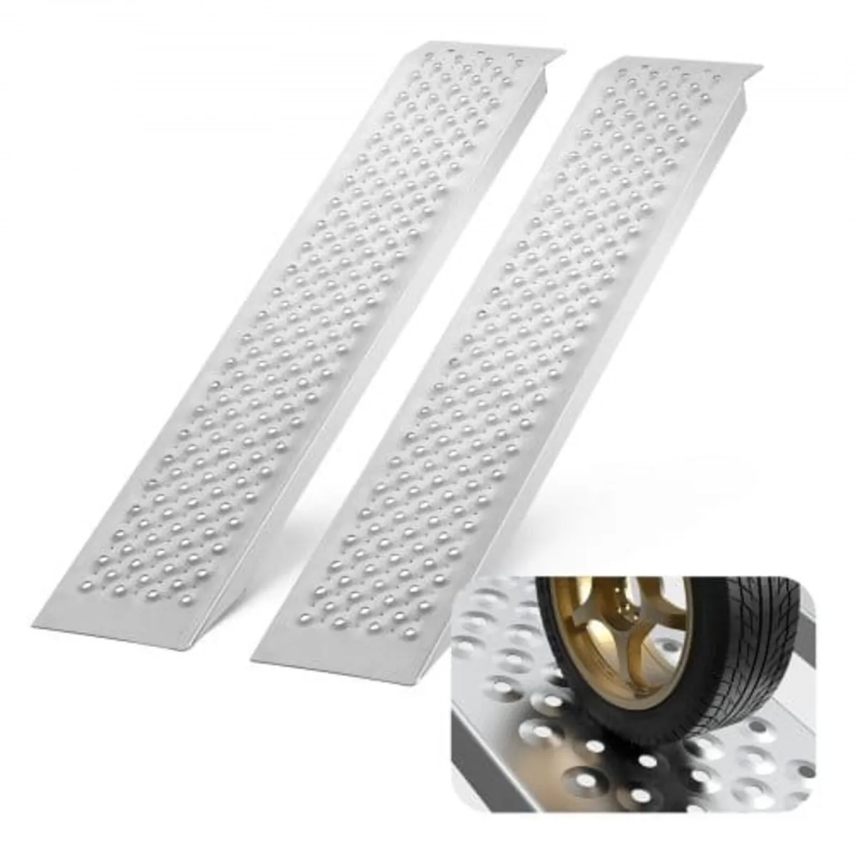 Portable Loading Ramps, 2 Pcs 1200 x 215 mm, Durab - Image 1