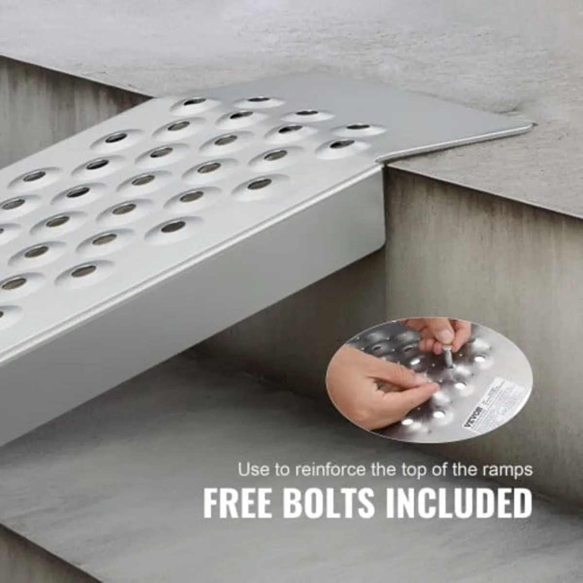 Portable Loading Ramps, 2 Pcs 1200 x 215 mm, Durab - Image 3