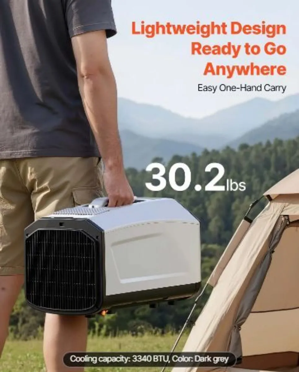 Portable Camping Air Conditioner 3340 BTU - Image 2