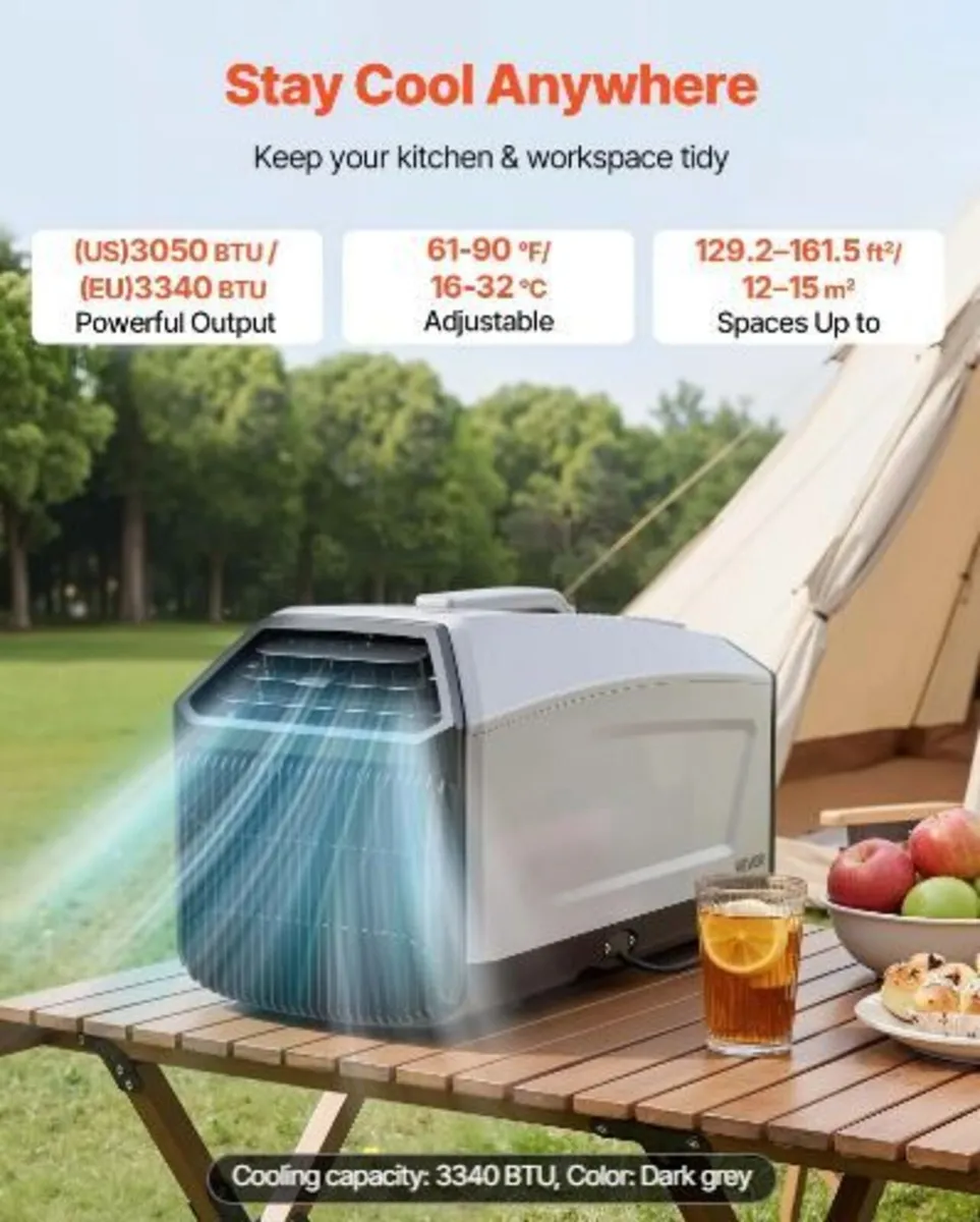 Portable Camping Air Conditioner 3340 BTU - Image 3