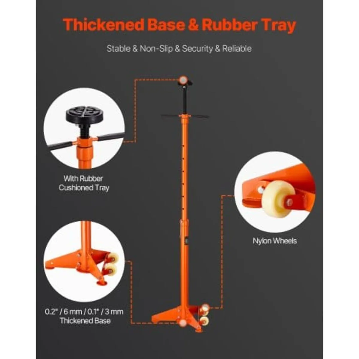 Underhoist Support Stand, 3/4 Ton Capacity Under H - Image 3