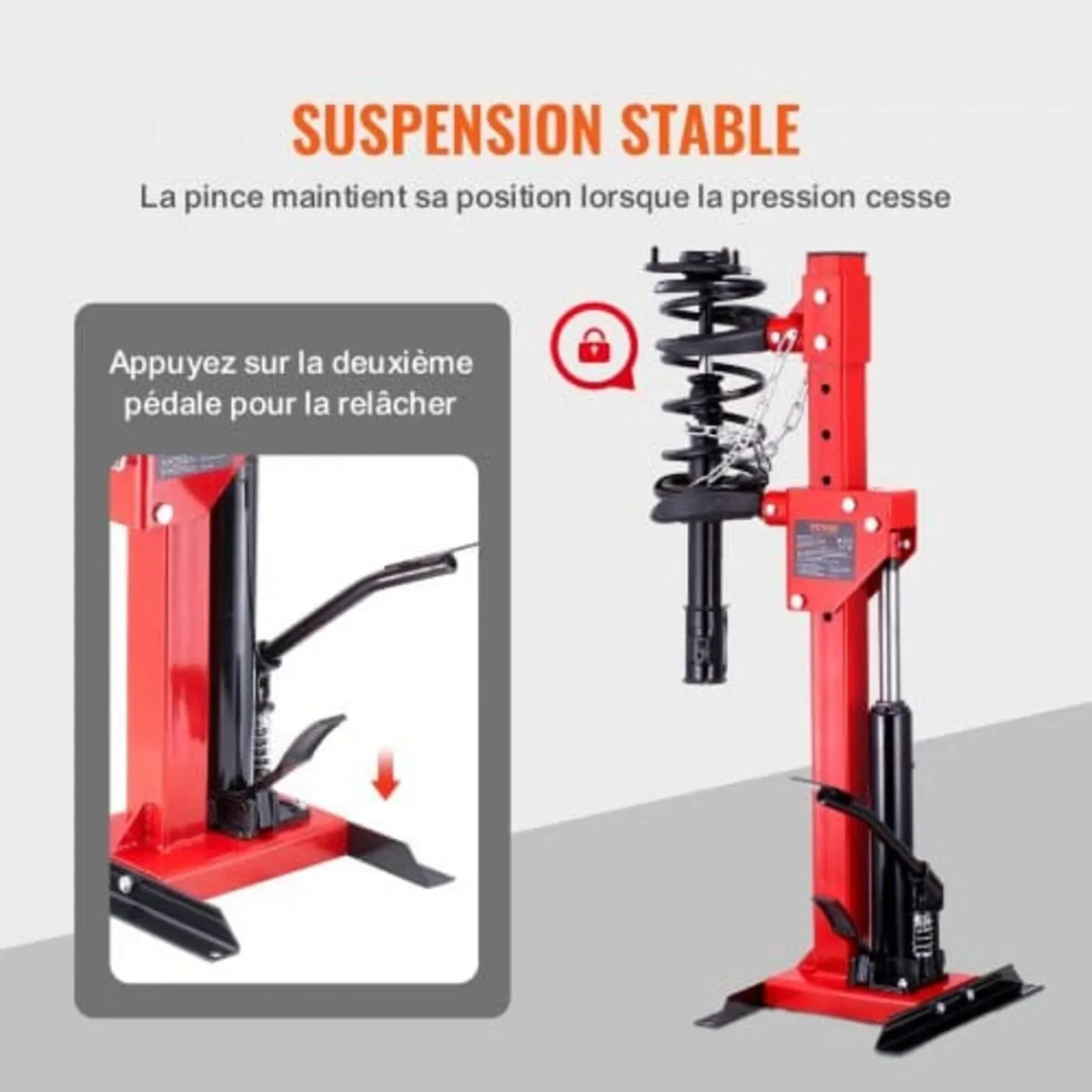Strut Spring Compressor, 4.5 Ton/4499.6 kg Hydraul - Image 2