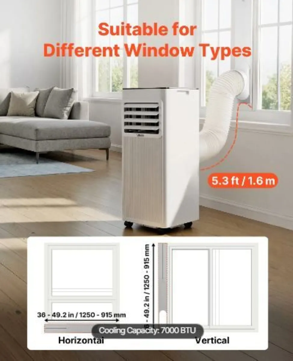 Portable Air Conditioner, 7000 BTU - Image 4