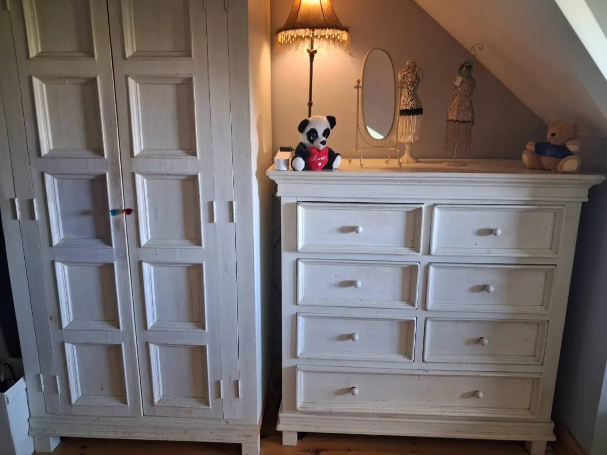 Sturdy Handmade Wardrobe,Dresser Blanket box - Image 1