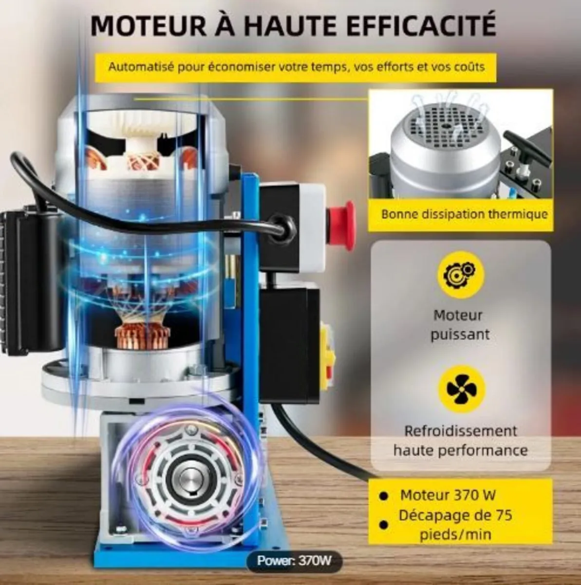 Electric Wire Stripping Machine, 1.5-38 mm - Image 3